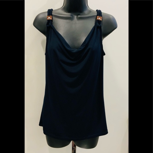 MICHAEL Michael Kors | Tops | Michael Kors Sleeveless Top Small Black |  Poshmark